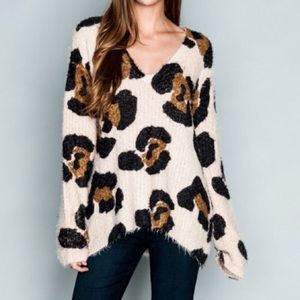Show Me Your Mumu Leopard Sweater
